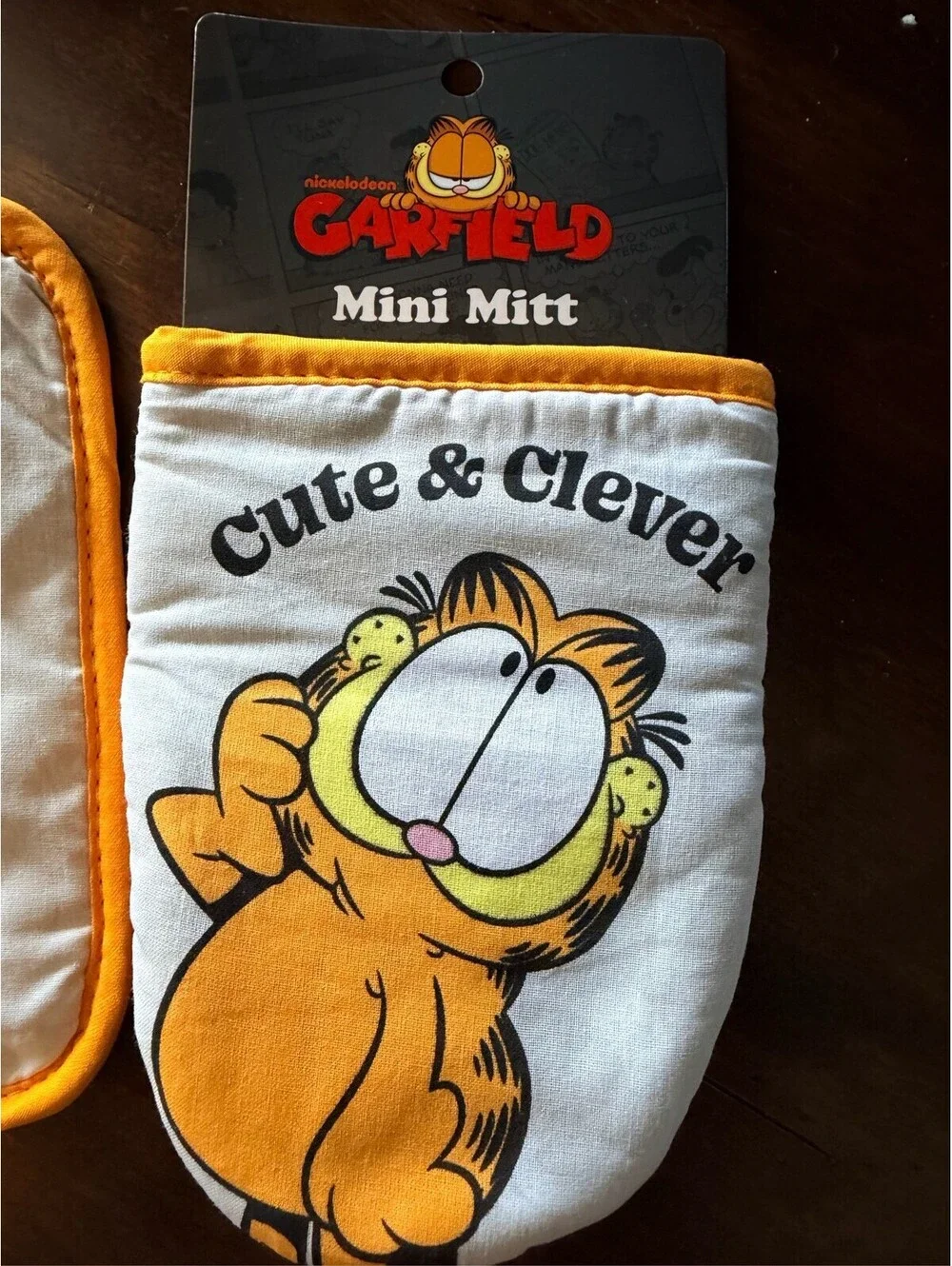 Nickelodeon Garfield 2 Piece Kitchen Set Pot Holder and Mini Mitt